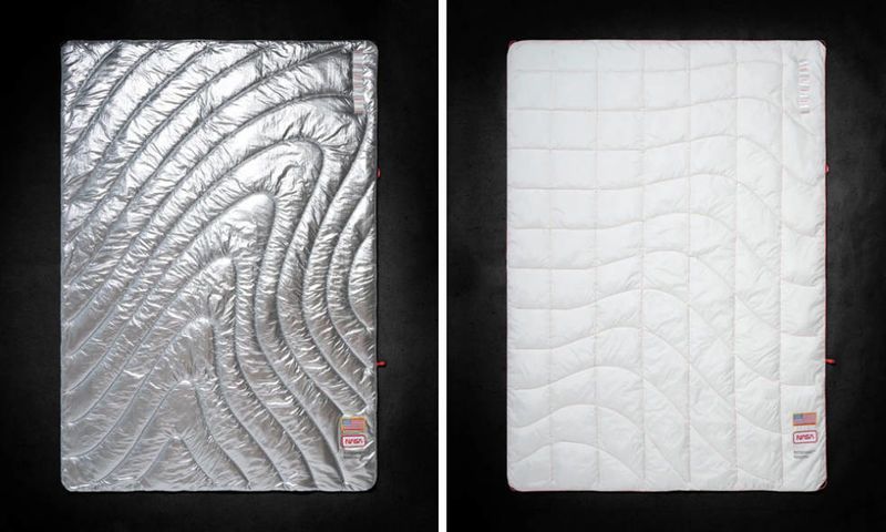 Space Age-Inspired Blankets