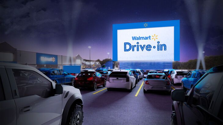 Retail-Converted Drive-In Theaters