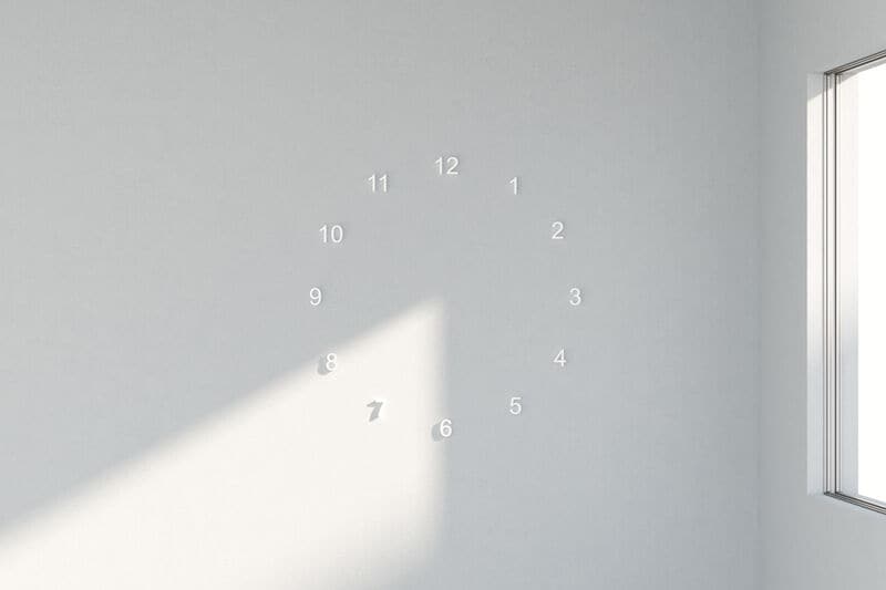 Sunlight-Harnessing Wall Clocks