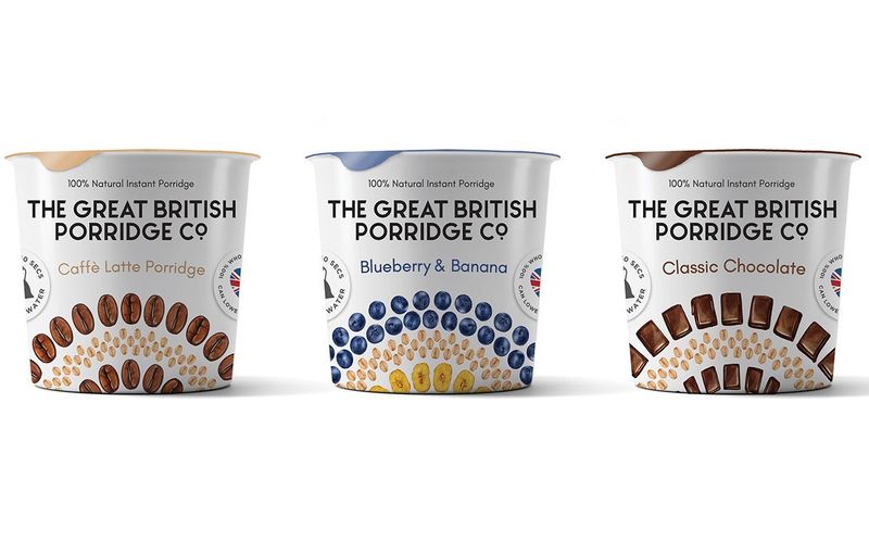 Plant-Based Porridge Pots