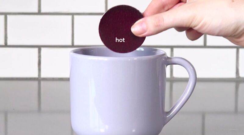 2D-Printed Drink Discs