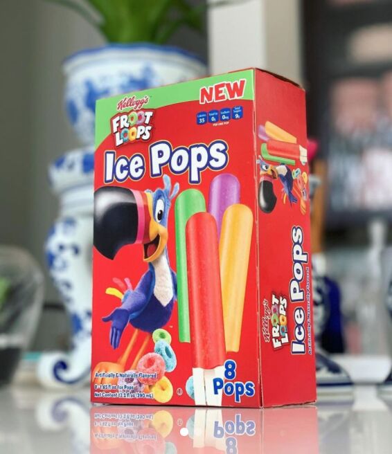 Cereal-Flavored Ice Pops