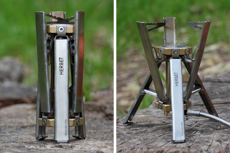 Collapsible Tripod Camping Stoves