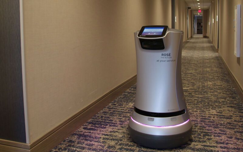 Wine-Delivering Hotel Robots