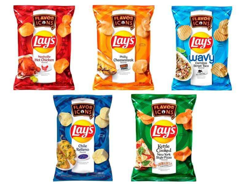 Meal-Inspired Potato Chips