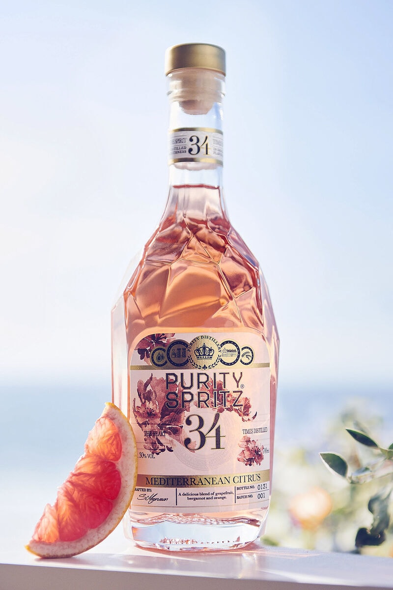 Modern Low-Calorie Spritzers