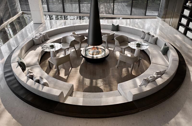 Sunken Sales Office Lounges
