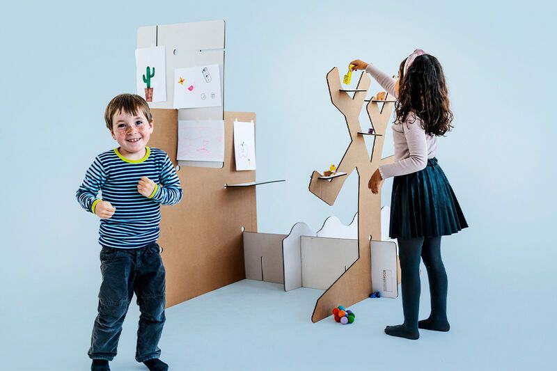 Customizable Cardboard Play Sets