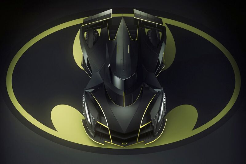 Edgy Superhero Sports Cars