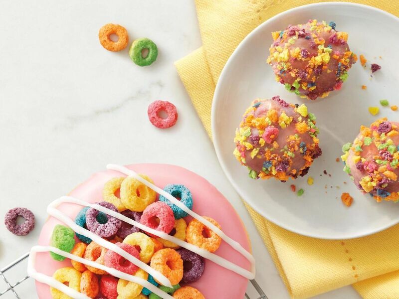 Cereal-Crusted Donuts