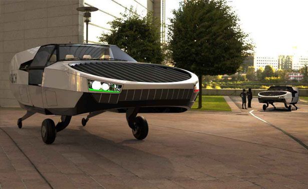 Futuristic Air Taxi Vehicles