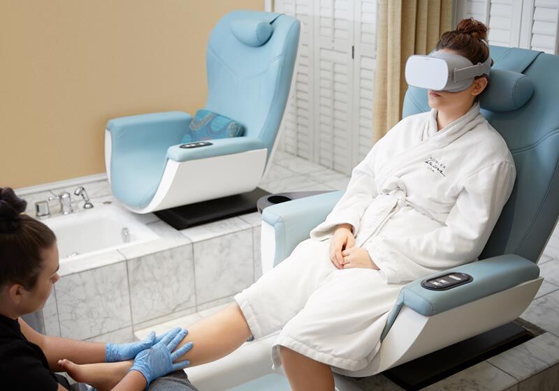 Virtual Reality Pedicures