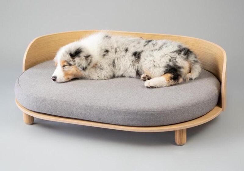 Demure Timber Dog Beds