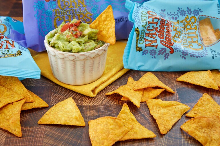 flavored tortilla chips