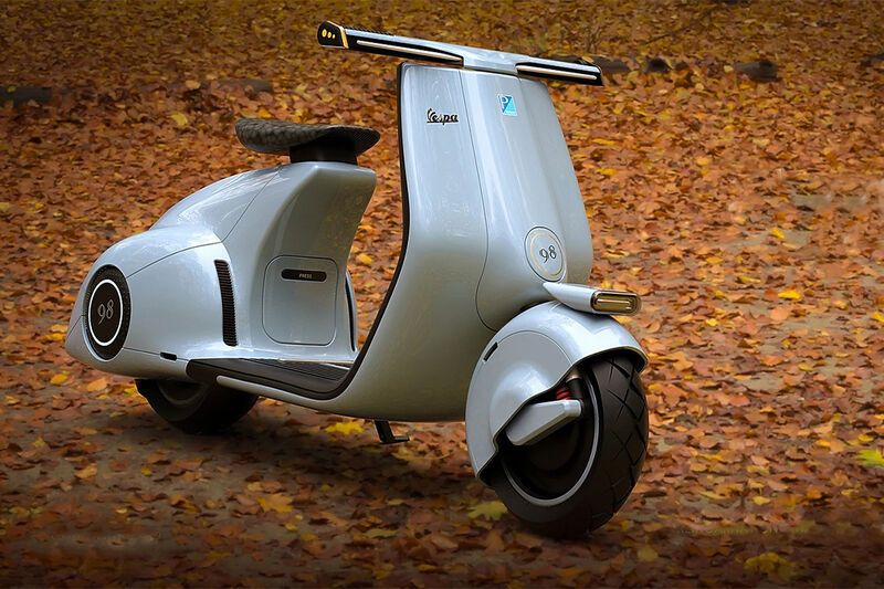 Conceptual Electric Scooter Designs