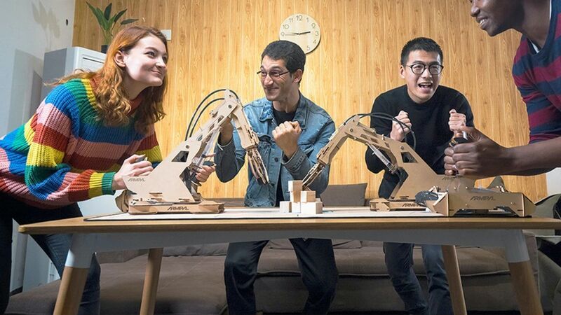 Robotic Wooden Tabletop Games
