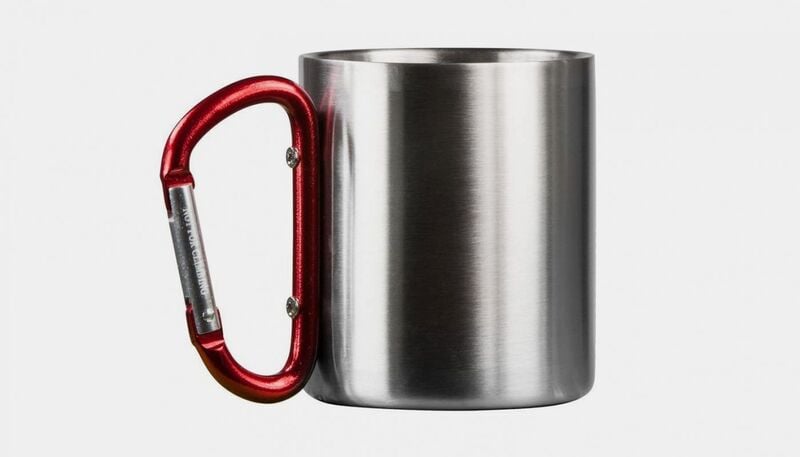 Carabiner-Equipped Camping Mugs