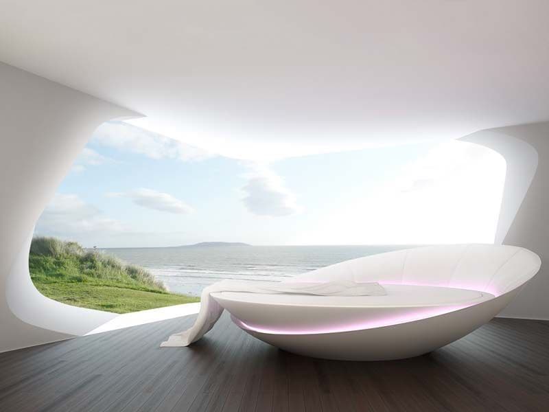 Futuristic Rotating Beds