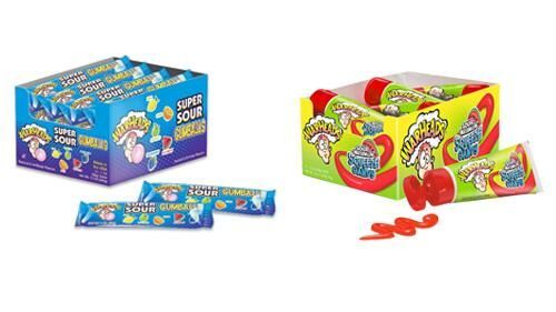 Super-Sour Candy Ranges