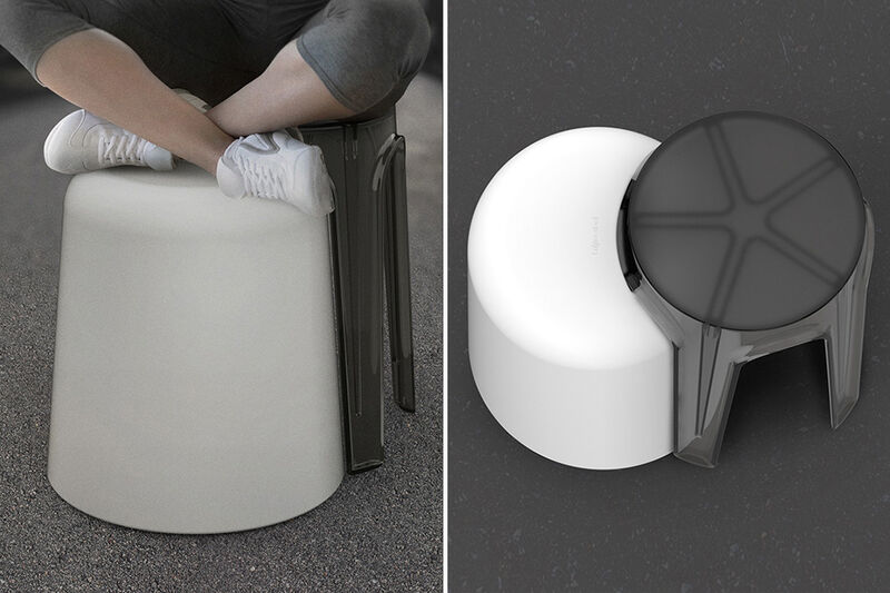 Cross-Legged Seating Stools