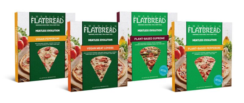 Plant-Based Flash-Frozen Pizzas