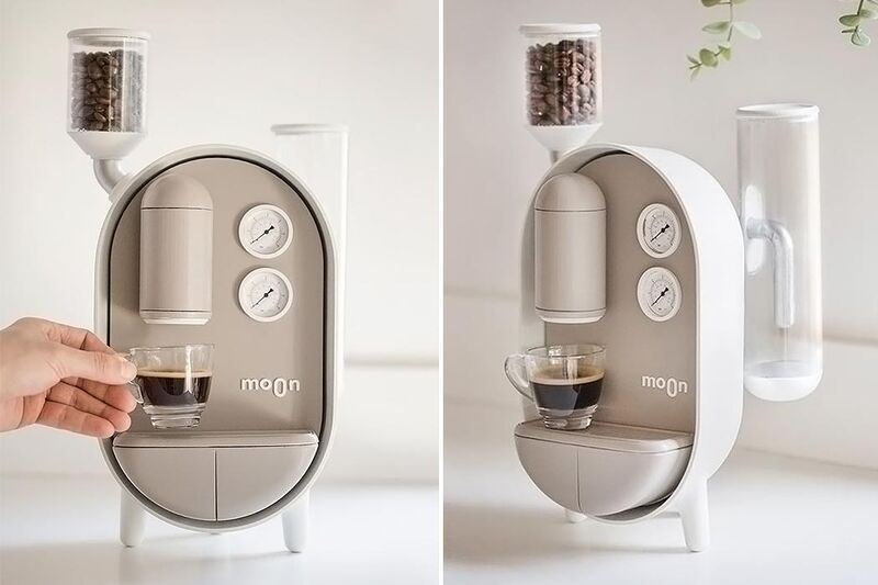 Capsule-Shaped Coffee Machines