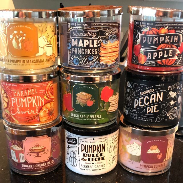 Bakery-Inspired Fall Candles