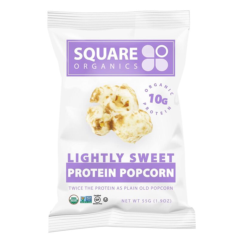 Plant-Based Protein Popcorns