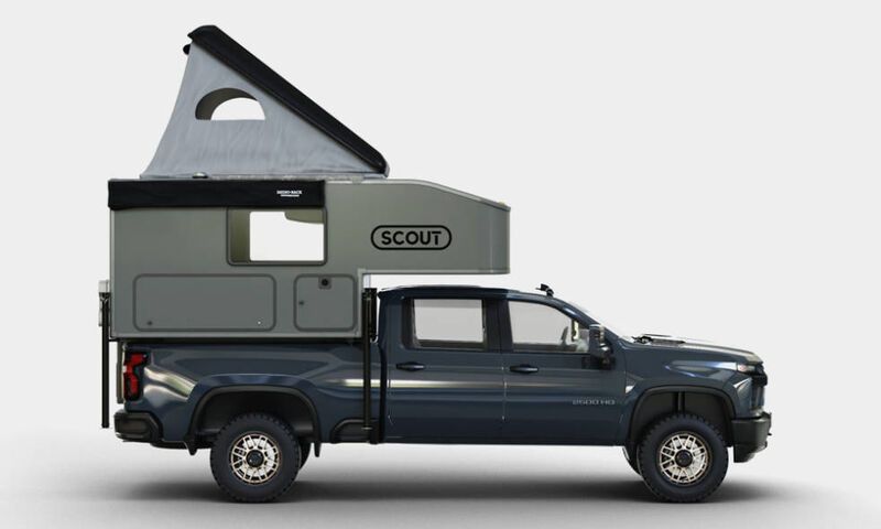 Well-Equipped Pickup Campers