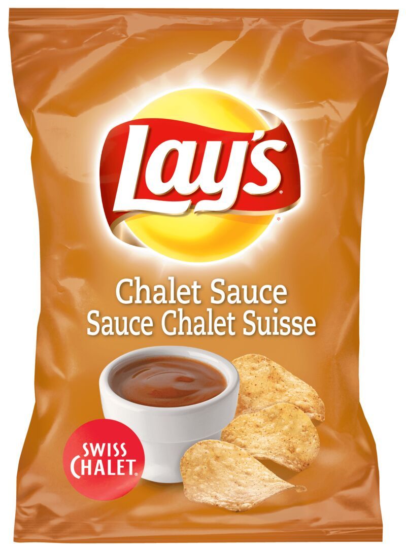 Chicken-Sauce Flavored Chips