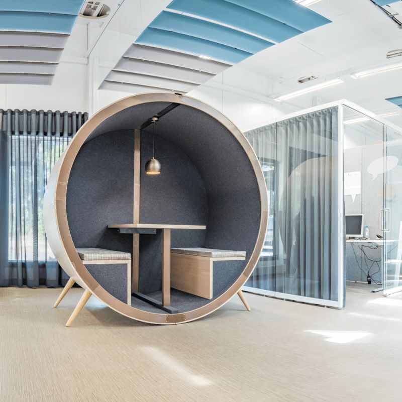 Soundproof Office Meeting Pods