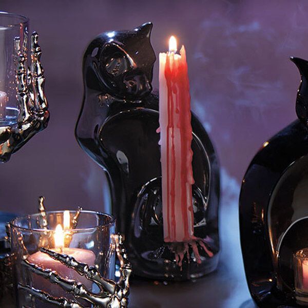 Gruesome Color-Changing Candles