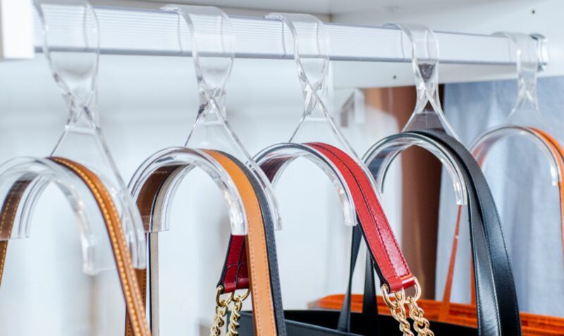 Acrylic Handbag Hangers