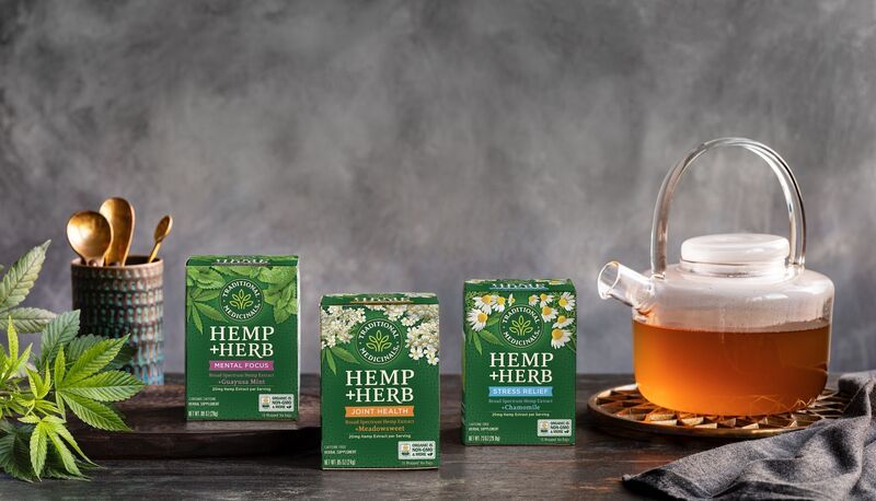 Hemp-Infused Herbal Teas