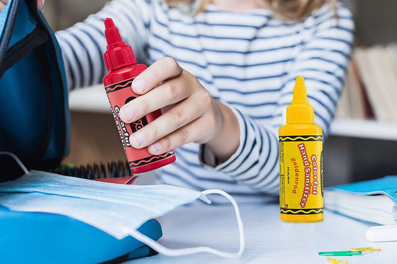 Crayon-Shaped Hand Sanitizers
