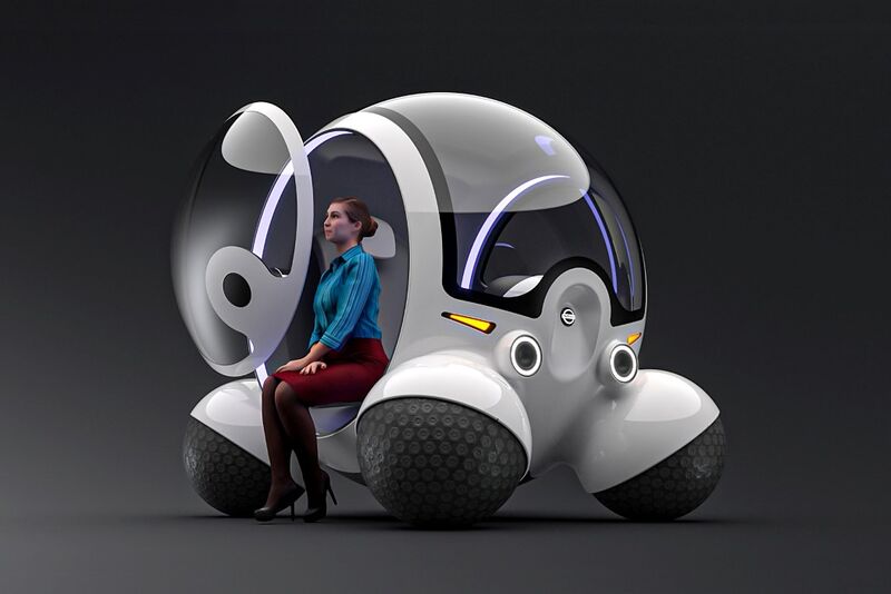 Spherical Pod-Like Vehicles