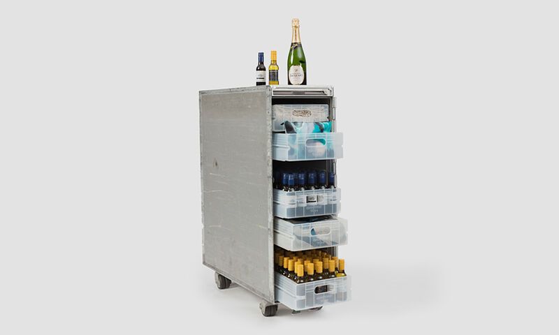 Authentic Airline Bar Carts