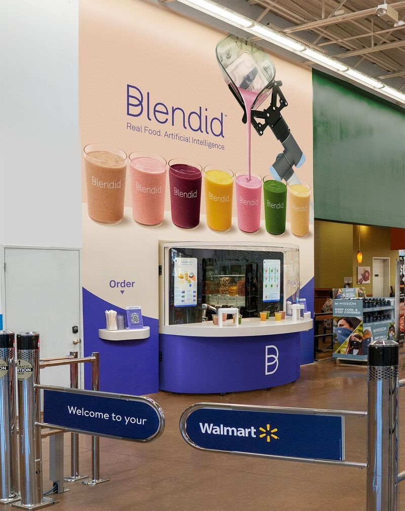 AI Blended Beverage Kiosks