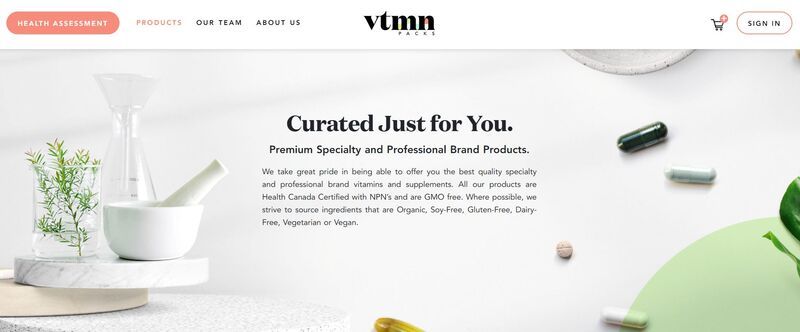 Curated Vitamin Services