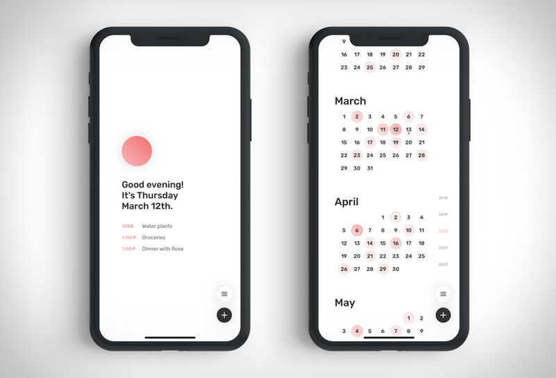 Minimalist Calendar Apps