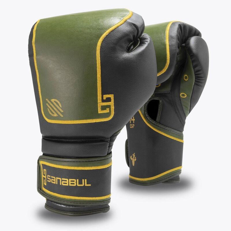 Cactus Leather Boxing Gloves