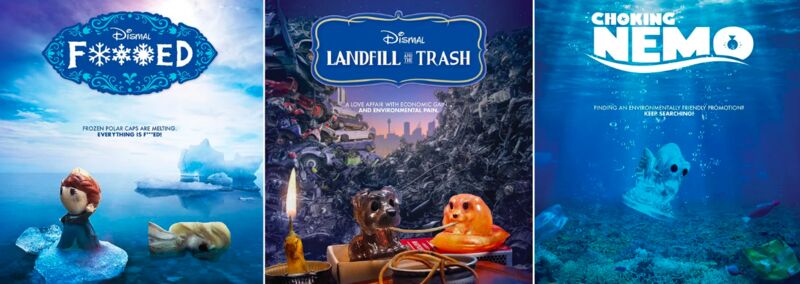 Parodying Disney Environment Posters