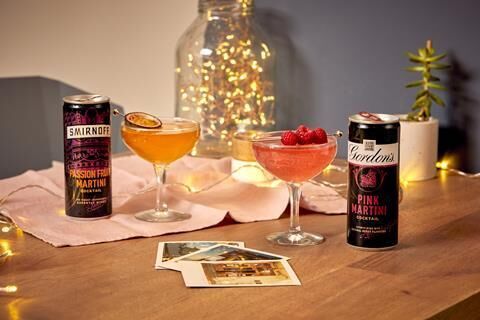 Premium Canned Cocktail Refreshments