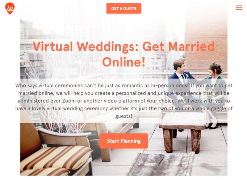 Virtual Wedding Ceremonies