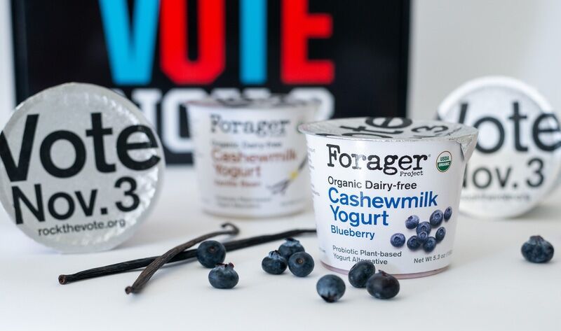 Voter-Encouraging Yogurt Packaging