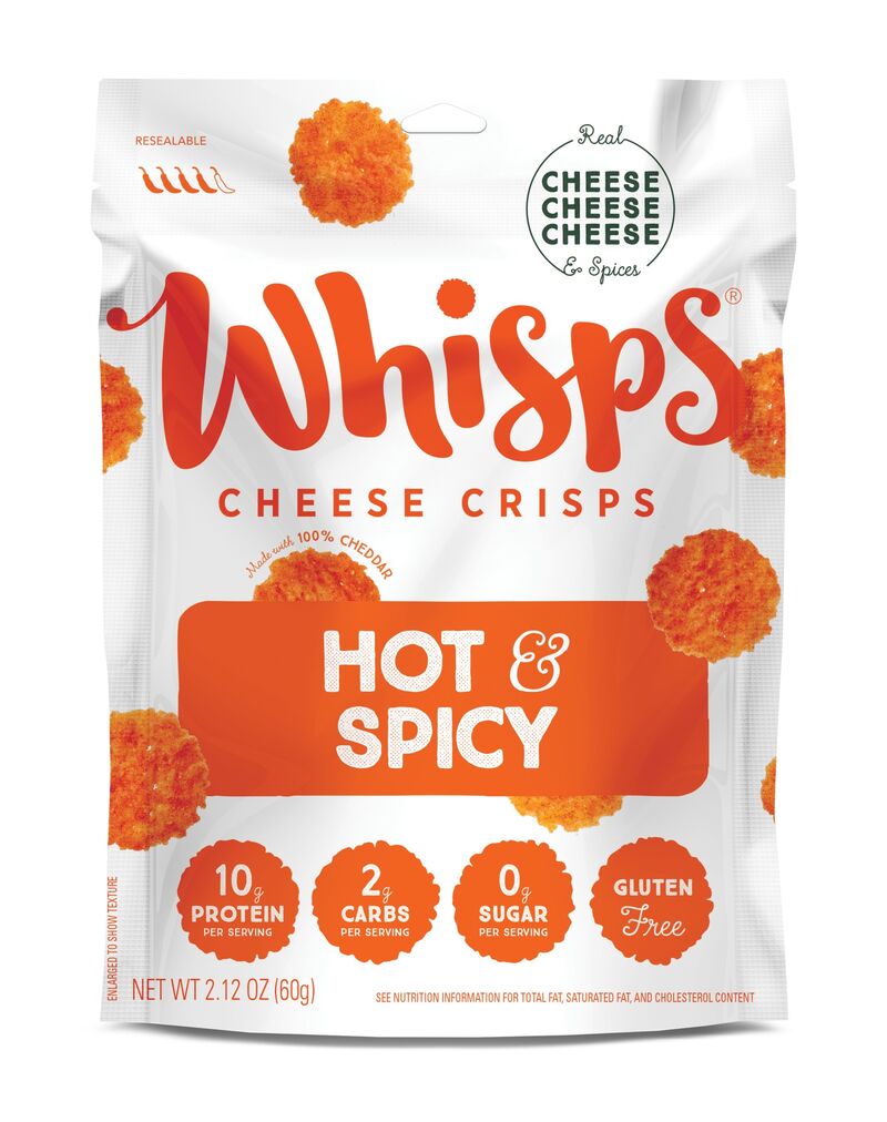 Fiery Cheese Crisps