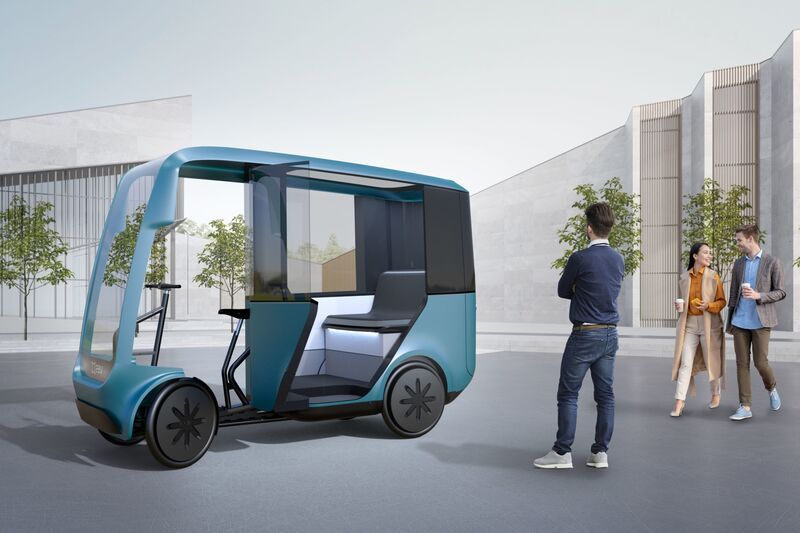 Pedal-Assist Eco Taxis