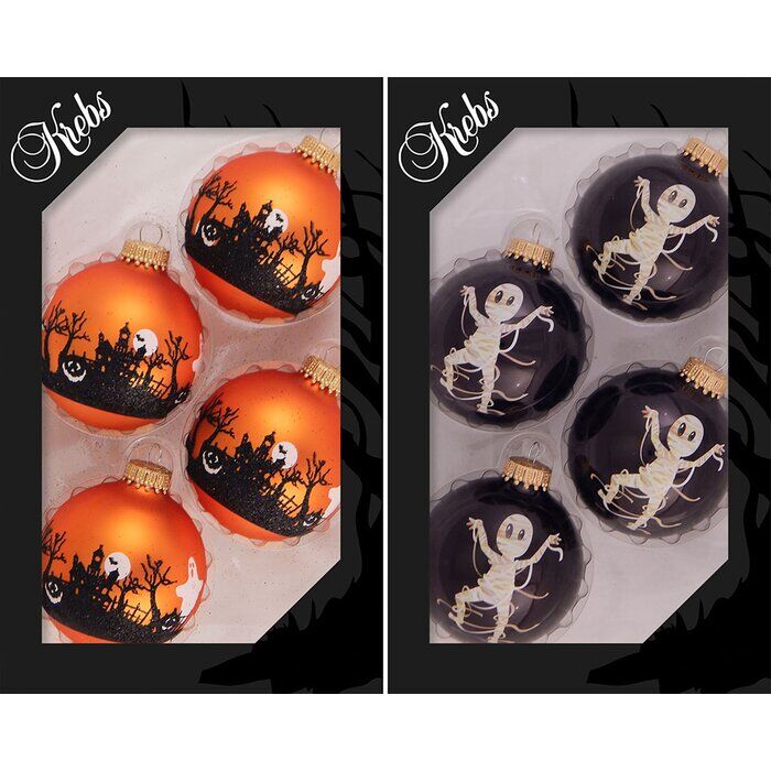 Halloween-Themed Tree Ornaments