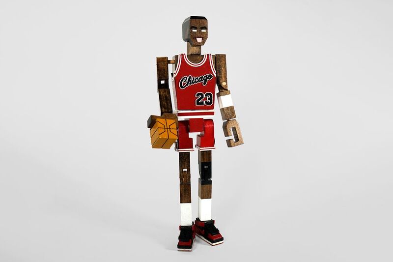 All-Star Athlete Wooden Sculptures