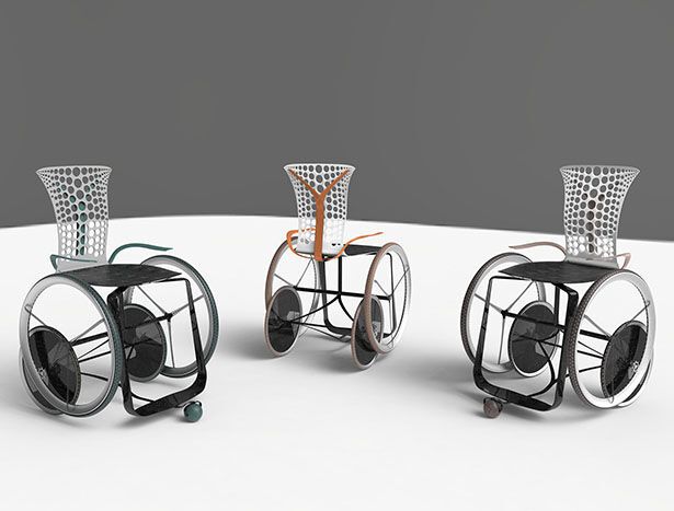 Chic Easy-to-Operate Wheelchairs